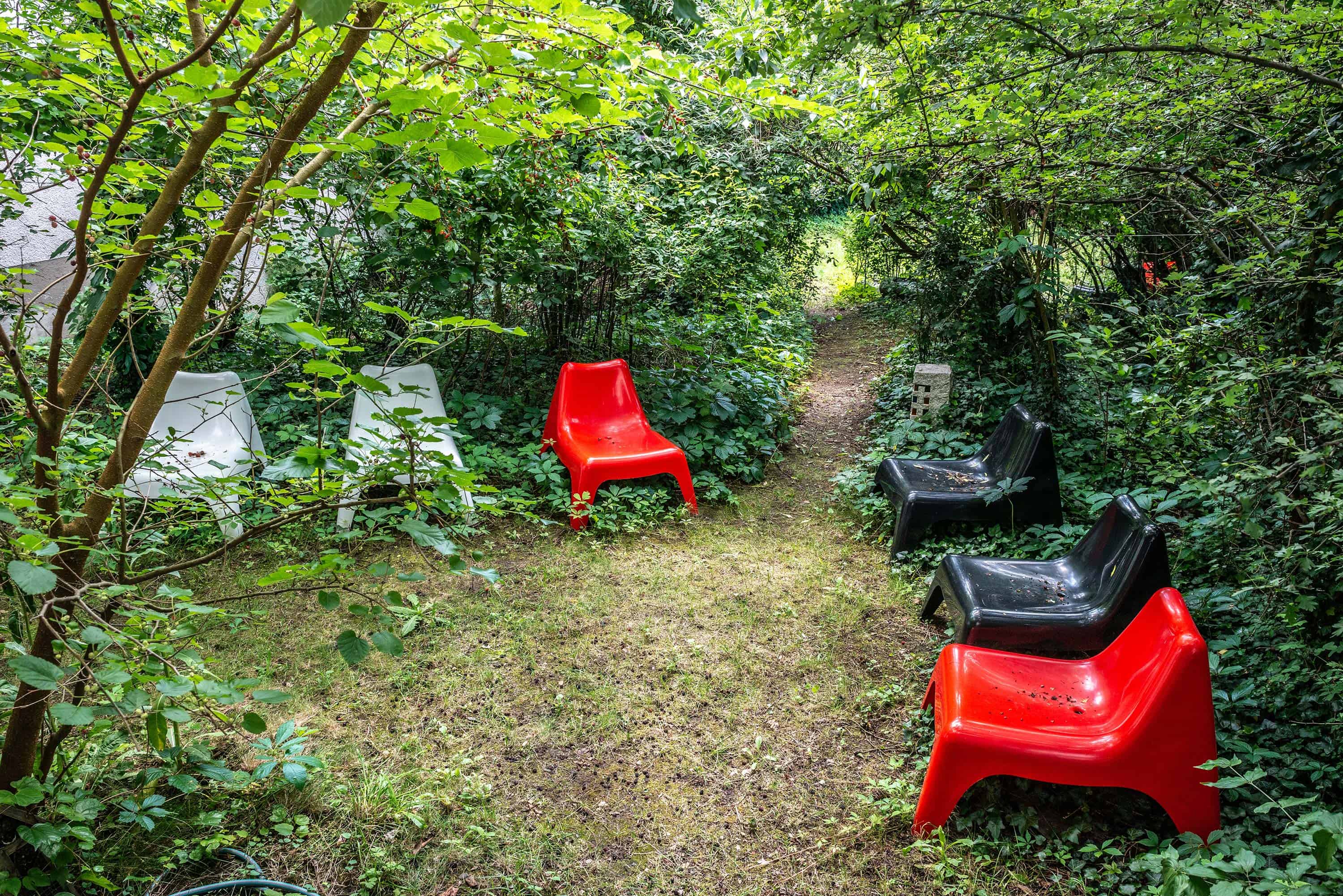 Seating in the garden